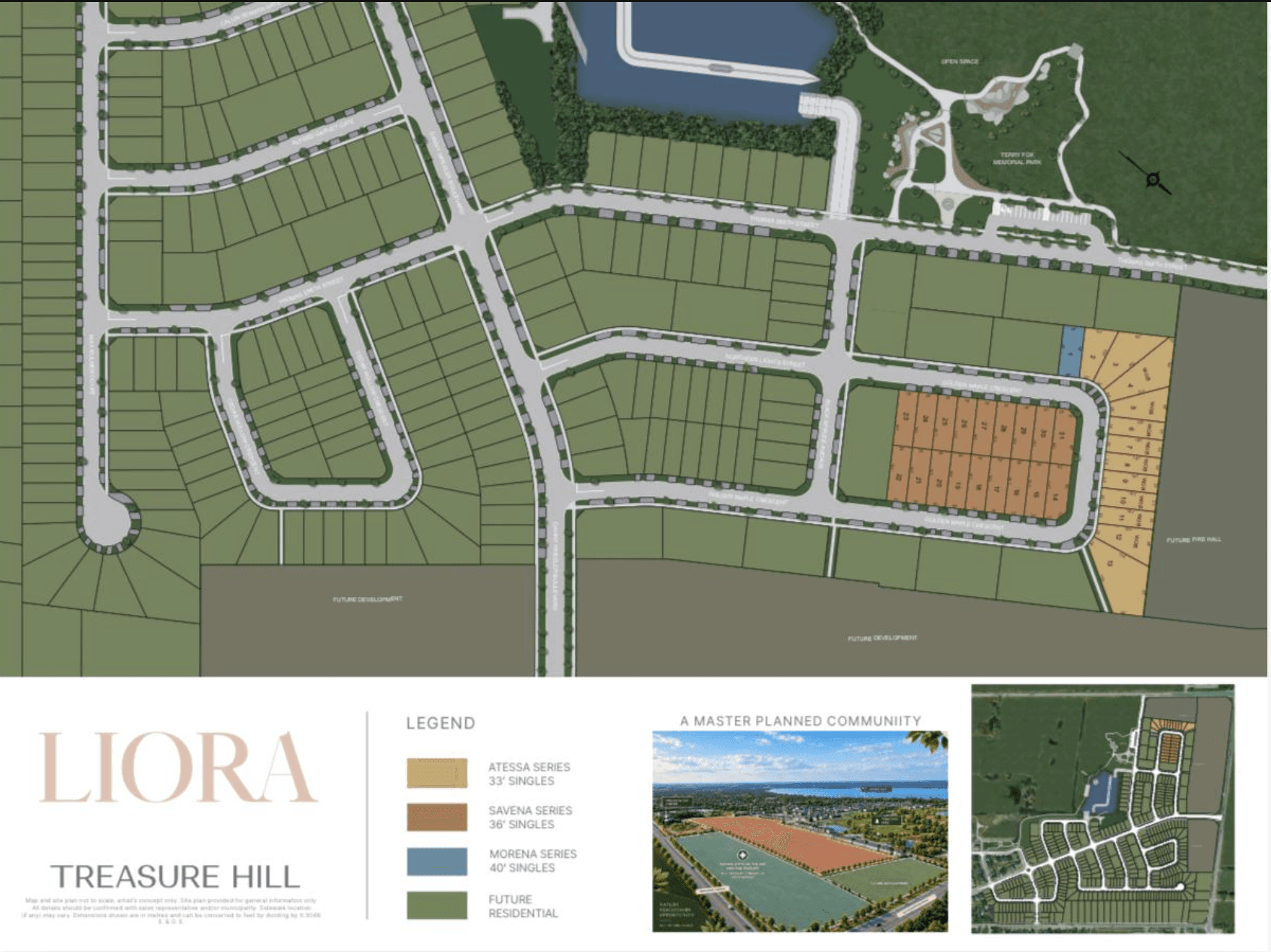 Liora Towns Site Plan